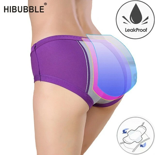 Leak Proof Menstrual Period Panties Women Physiological Pants Cotton Plus  Size