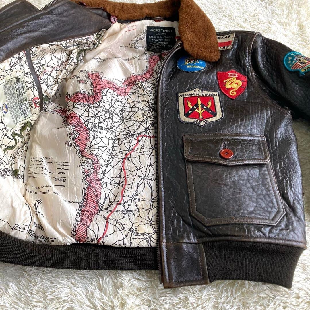 Avirex G-1 Leather Flight Jacket Avirex Top Gun Leather Jacket | eBay
