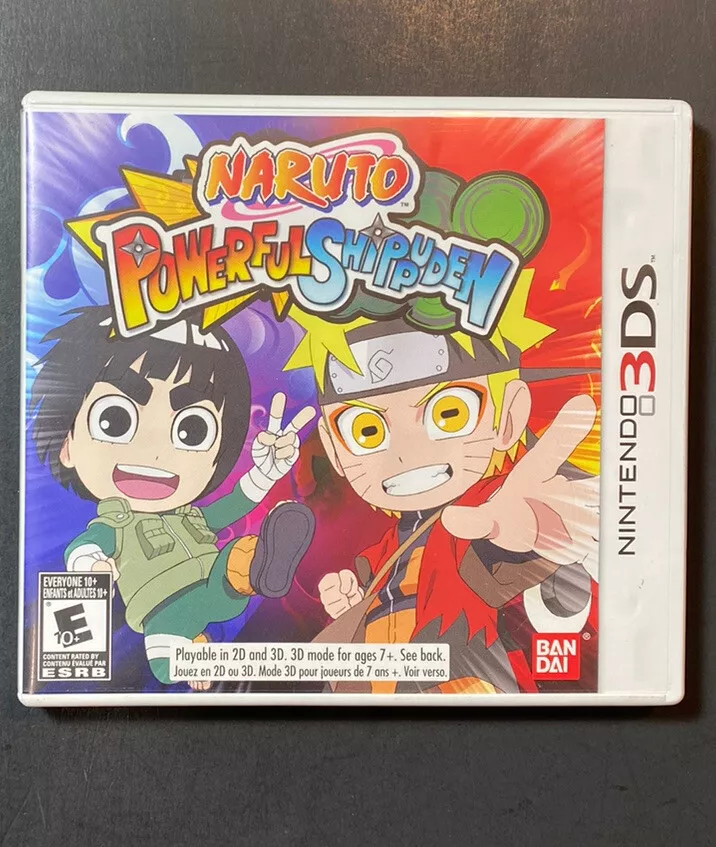 Naruto Powerful Shippuden - Nintendo 3DS, Nintendo 3DS