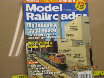 The listing is for the Model Railroader Magazine February 2010 Edition
