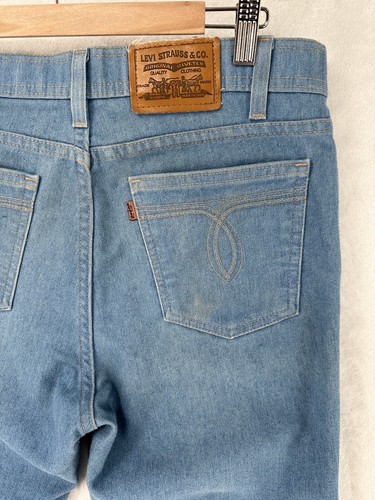 Vintage 90's Levi's Jeans 34x30 Blue Denim 415-4514 Gold Tab Made in USA - Picture 19 of 24