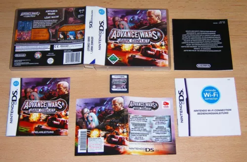 Advance Wars: Dark Conflict DS CIB Nintendo Game DS Pal Excellent Condition Complete Rare