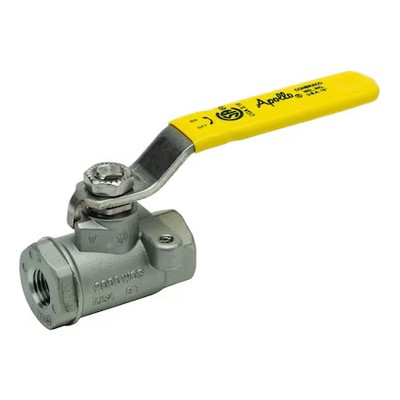 Apollo Valves 7610227A 3/8'' Fnpt Stainless Steel Ball Valve Inline