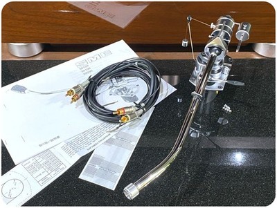 SME 3012-R Long Tonearm w/ Main Weight RCA Cable Tested Works Japan GS03 2.0