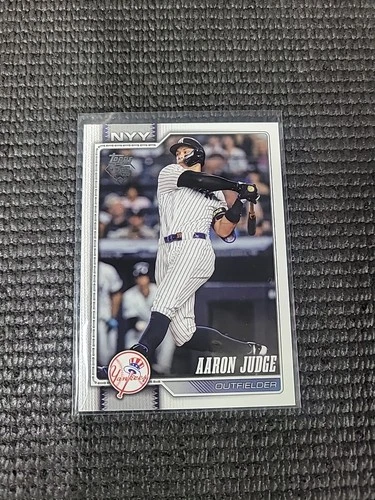 2026 Topps Series 1 Aaron Judge  Image Variation Companion Card #1 Yankees