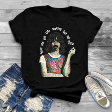 Frank Zappa - Collage Singer Music Black All size T-shirt