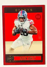 2023 Panini Legacy Saquon Barkley RED Parallel Card SP #/299 NY Giants Star!
