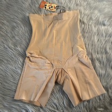 HoneyLove SuperPower Short All Over Sculpt Womens Size Medium Sand Shapewear