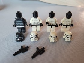 STAR WARS LEGO 7667 Imperial Dropship AND 2x 7668 Rebel Scout Speeder COMPLETE