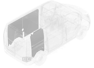 Legend Fleet Solutions 05F03-20-L Fits Transit 130 Econolite Wall Liner Low Roof