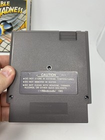 Marble Madness (Nintendo NES, 1989) CIB Complete Game Manual Box Authentic