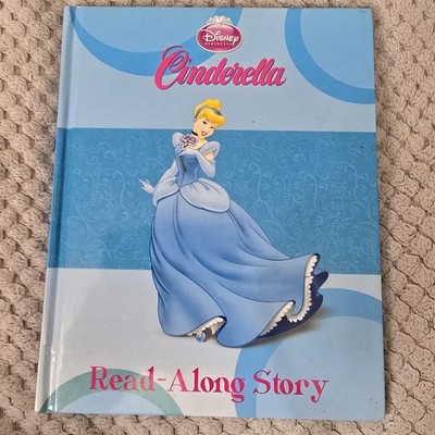 Vintage Disney Princess Cinderella Read-Along Story Hardback Book Retro