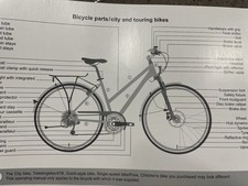 Ridgeback Bicycle Manufacturers Manual/Instruction Booklet