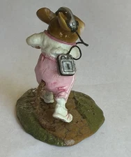 Wee Forest Folk MS-25 "Walkmouse for Hope" - Pink New Figurine