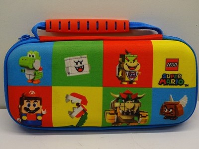 Original Nintendo Lego Super Mario Switch Tasche Carry Case Hard Pouch