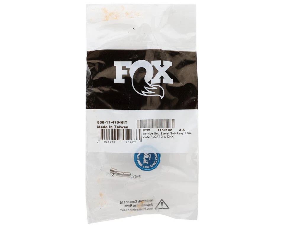 Fox Suspension Low Speed Compression Adjuster Assembly (Blue) [808-17-470-KIT] - Image 2 of 2