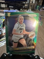 2025 Panini WNBA Prizm Hailey Van Lith Green Prizm RC #2 Chicago Sky