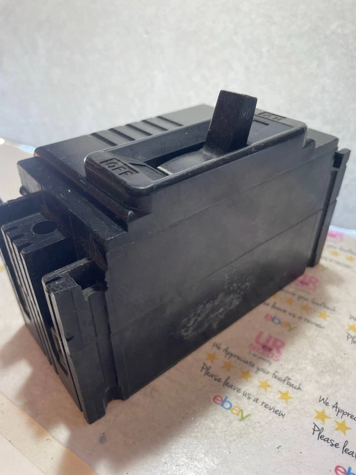 Federal Electric NE221090 90 Amp 2 Pole 125/250V E-Frame Circuit Breaker Used - Image 2 of 4