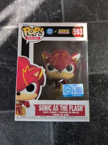 Funko Pop! Vinyl: Sonic the Hedgehog - Pop! Sonic as the Flash - Target First to