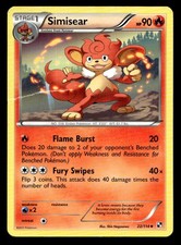 Black & White Simisear #22/114 Pokémon TCG Single Card