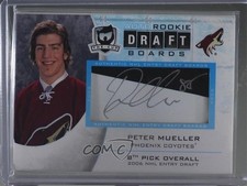 2008-09 Upper Deck The Cup Rookie Draft Boards /25 Peter Mueller #DB-PM Auto g0y