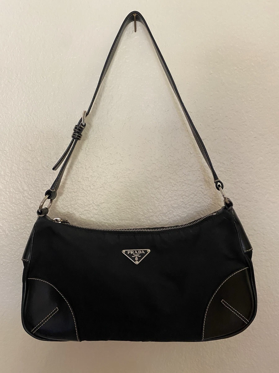 PRADA Nylon Exterior Shoulder Bag Bags & Handbags for Women for