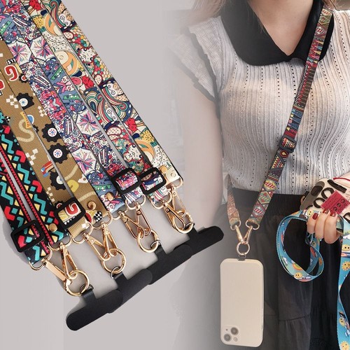 Ethnic Style Phone Shell Lanyard Hanging Sling Cord Phone Accessories