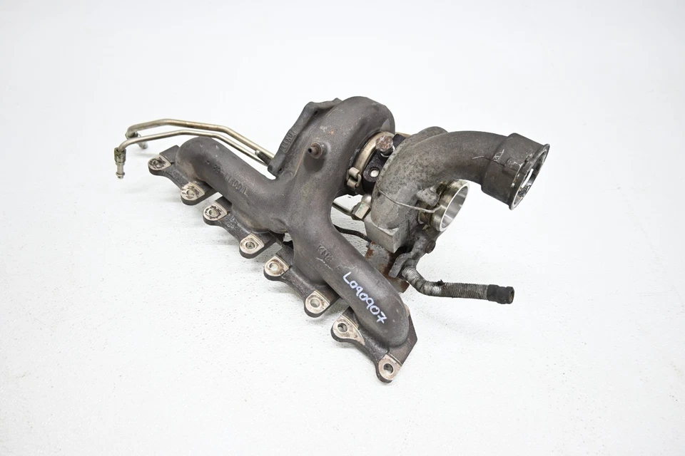 ⭐ 10-16 Porsche Panamera левая сторона турбонагнетатель выпускной коллектор в сборе оригинальный - Изображение 3 из 4