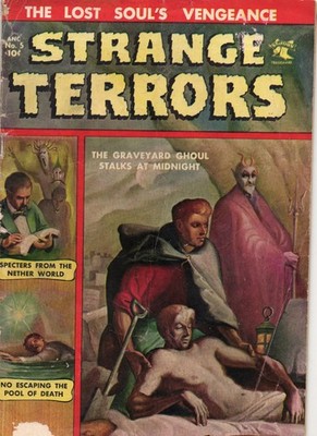 Strange Terrors Comic Book #5 Pre Code Horror St John Pub 1952 Grade GD 2.0