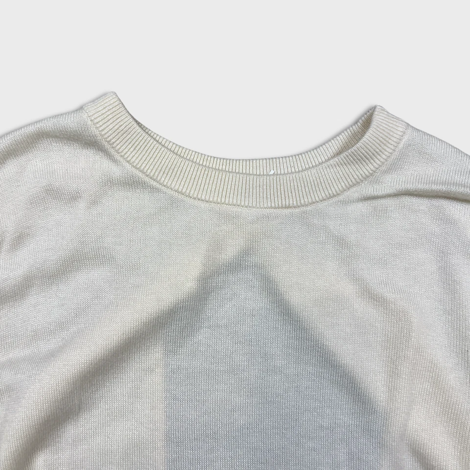 Женский свитер Lululemon Bring It Backbend большой белый расслабленный пуловер для йоги - Изображение 2 из 4