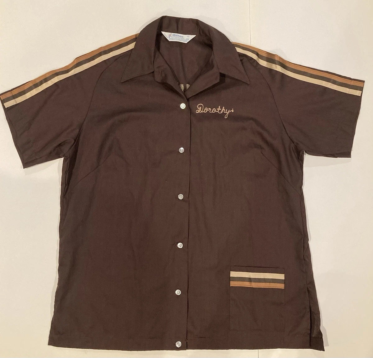 vintage hilton bowling shirt products for sale | eBay