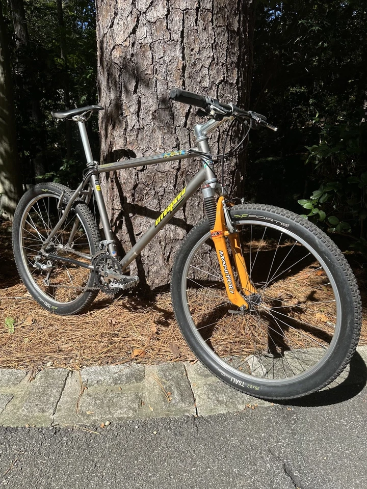 LITESPEED OBED TITANIUM 26 英寸自行车 SHIMANO XT MTB GRAVEL TOURING 复古罕见! — 第 3/4 张图片