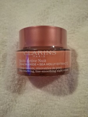 Clarins Multi-Active Nuit Skin Renewing Night Cream Niacinamide 1.7oz Sealed