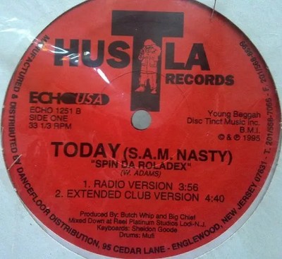 Today / S.A.M. Nasty I Wanna Little Koko Vinyl Single 12inch Echo USA