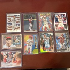 Mike Trout Lot - Extraterrestrial ET, Lightspeed, All-etch, Cyberstats