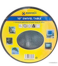 10" Multi Purpose Swivel Base Table Lazy Suzan Stand 360° Rotating Platform 99kg