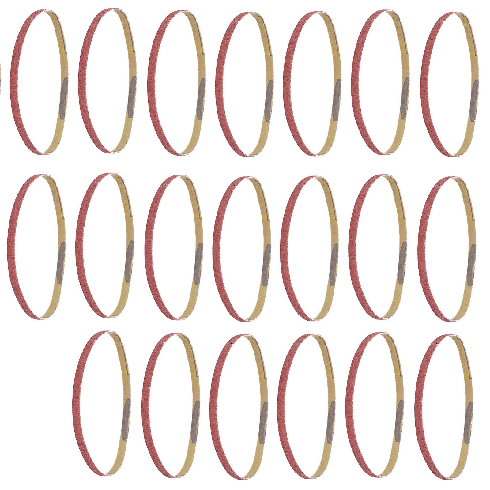20Pcs Sandpaper Belt Sanding Abrasive Strip Replacement Tool For Sander 330x10mm