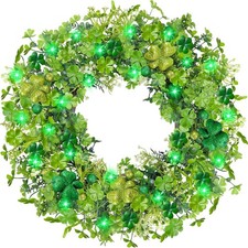 Thick  Timer - St Patricks Day Decorations, 18 Inch 18 Inch, Green