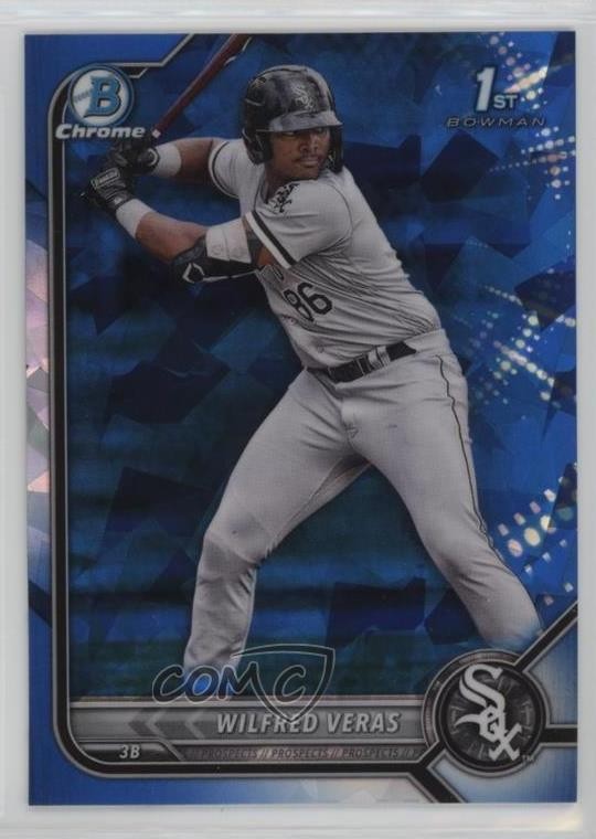 2022 Bowman Chrome Sapphire Edition Prospects Wilfred Veras #BCP-183 0r5k
