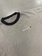 Vintage Bacardi Limon T-Shirt Gray Mens Large USA Made Rum Alcohol Party - EUC