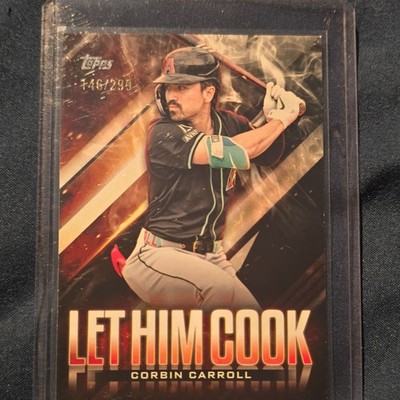 Topps Update Series 2024 Let Him Cook Corbin Carroll DBacks LHC-3 Black/299