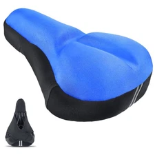 Bike Seat Cover,HUIOK Bike Seat Cushion for Women Memory Foam Cushion Compati...