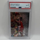 Fleer Metal 1996-97 Michael Jordan #11 PSA 8 Chicago Bulls Basketball Card