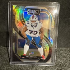 2024 Panini Select Dion Dawkins Silver Prizm Die Cut #152 Card