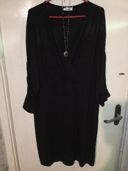Women Jessica (C&A) Dress Black Viscose 54 / 5XL /