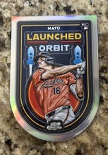 2025 Topps Chrome Cosmic COBY MAYO RC Launched into Orbit Rookie
