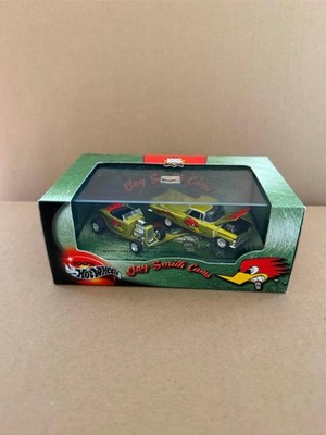 Hot Wheels 2000 Clay Smith Cams 100% Hot Wheels 2-Car Set Factory Sealed C95