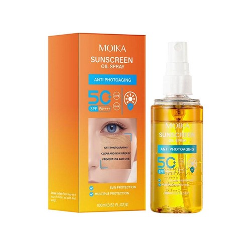 MOIKA Sunscreen Oil Spray UV Protection SPF50+ Long-Term Moisturizing//