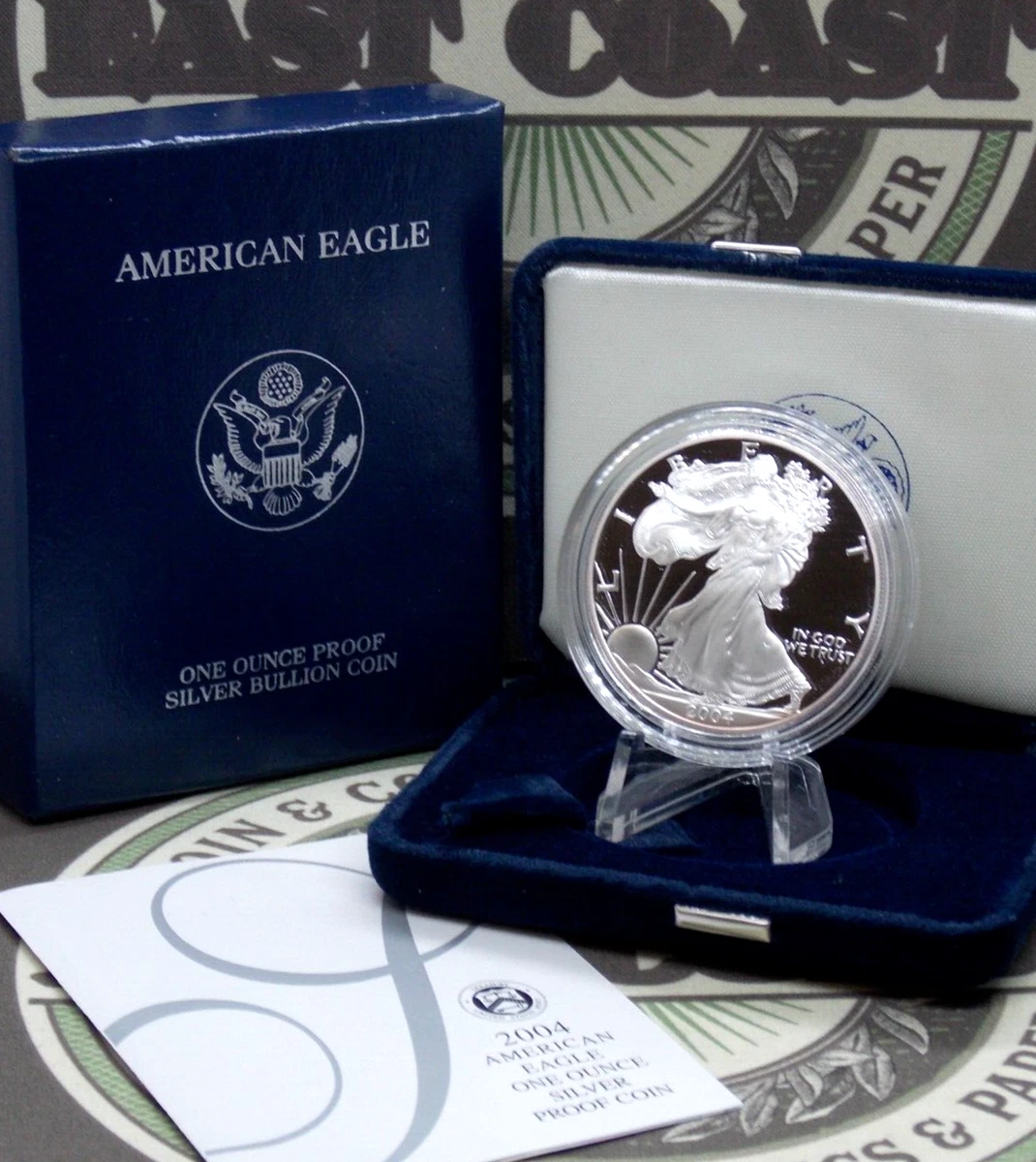 American Eagle Uncertified 2004 Silver Bullion Coins for sale | eBay