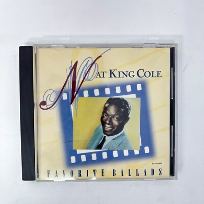 Nat King Cole - Favorite Ballads CD, May-1995, Capitol - Stardust